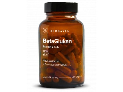 Herbavia Beta 1,3D glukan, 60 kapslí