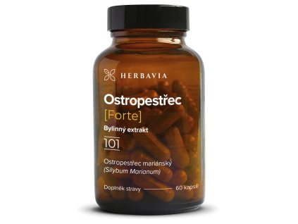 Herbavia Ostropestřec FORTE, 60 kapslí