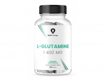 MOVit L-Glutamin 1400 mg, 120 tablet
