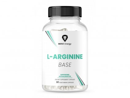 MOVit L-Arginin base, 90 vegetariánských kapslí