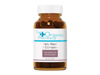 The Organic Pharmacy Vitamínový B-komplex s bazalkou, 60 ks
