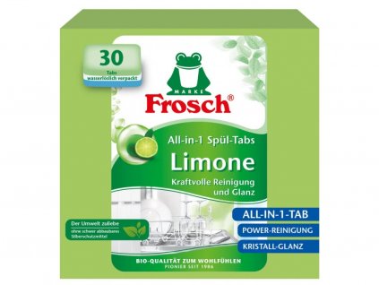 Frosch EKO Tablety do myčky vše v 1 Citron, 30 ks