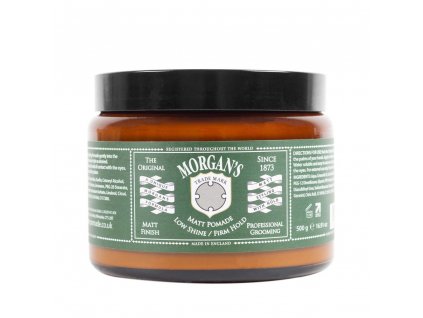 Morgan's Matt Pomade Low Shine and Firm Hold - pomáda na vlasy s vůní brazilského pomeranče, 500ml