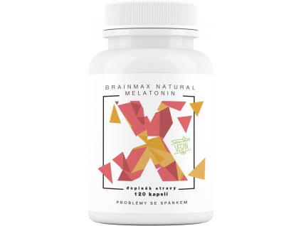 98946 brainmax natural melatonin 120kapsli