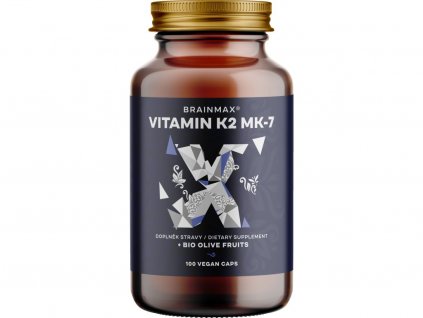 104672 brainmax vitamin k2 jako mk7 all trans k2vital delta 150 mcg 100 rostlinnych kapsli
