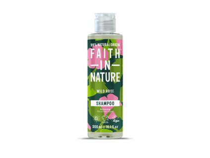 faith in nature prirodni sampon divoka ruze 300ml