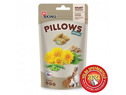 Akinu Pillows polštářky s bylinkami pro hlodavce 40g