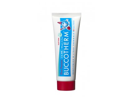 Buccotherm BIO gelová zubní pasta pro děti od 2 do 6 let jahoda, 50 ml