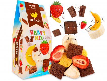 Mixit Müsli classic - Hravý mix, 300g