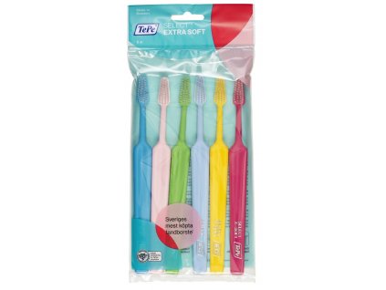 TePe Select x-soft, sada zubních kartáčků, 4+2 zdarma