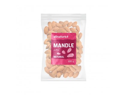 Allnature Mandle jádra, 100 g