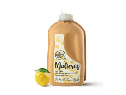 Mulieres Koncentrovaný prací gel BIO - svěží citrus, 1,5 l