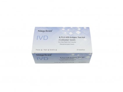 406 singclean quick profile multi specification co flu a b antigen test strip kit ce approved