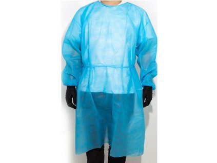 Ochranný oblek 1ks - modrý 25g/m2