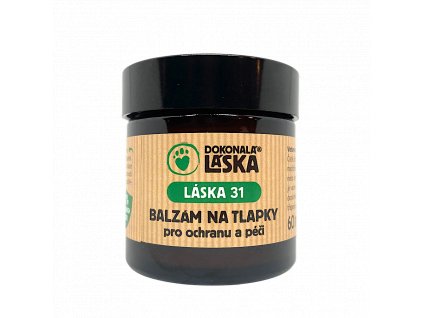 Dokonalá láska LÁSKA 31 Balzám na tlapky pro ochranu a péči, 60 ml