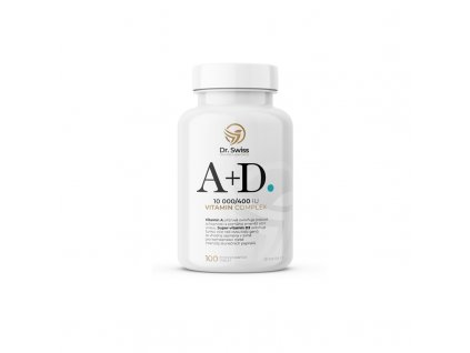 Dr. Swiss Vitamín A+D, 100 tablet