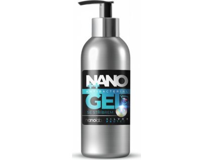 NANO dezinfekční gel se stříbrem, 180 ml