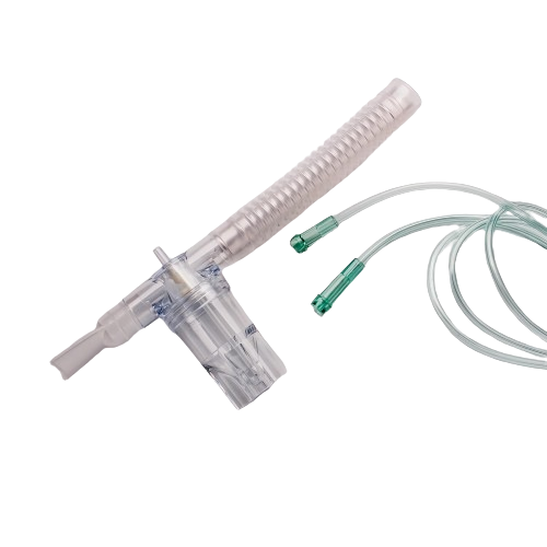 ZARYS International Group Zarys Nebulizátor s adaptérem T F/M, náustkem, vlnitou trubicí a hadičkou, sterilní, 210 cm, 1ks