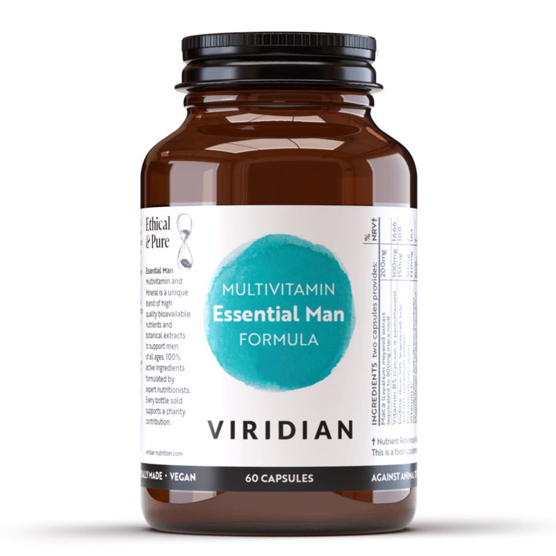 Viridian Nutrition Essential Man Formula 60 kapslí