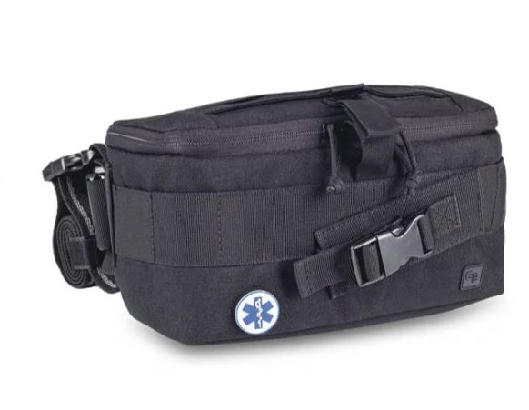 Elite Bags KIDLE'S Záchranářská lékárnička na nohu / ledvinka Barva: Černá
