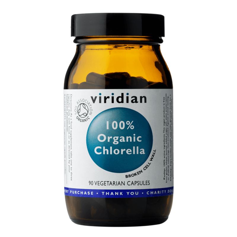 Viridian Nutrition Chlorella 90 kapslí Organic
