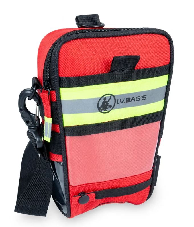 Elite Bags I.V.BAG'S Držák sáčku se stabilizátorem teploty na intravenózní tekutiny Barva: Červená
