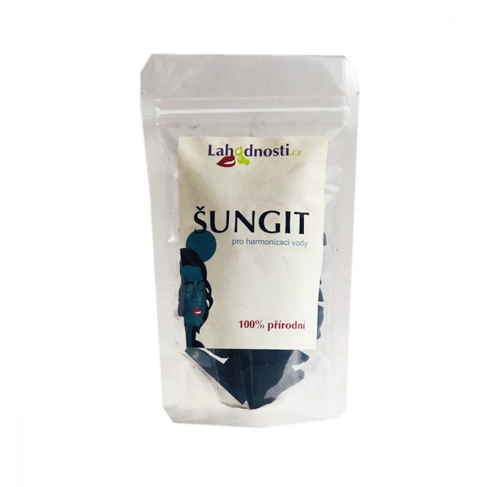 Lahodnosti Šungit kameny 2-4 cm Hmotnost: 200 g