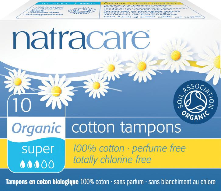NATRACARE Tampóny SUPER 10 ks