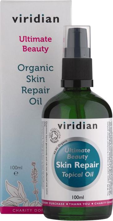 Viridian Nutrition Skin Repair Oil 100ml Organic (Pleťový olej)