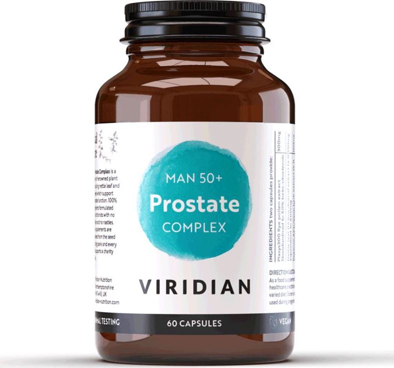 Viridian Nutrition Viridian Man 50+ Prostate Complex 60 kapslí