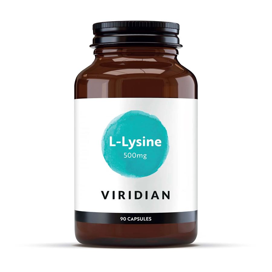 Viridian Nutrition L-Lysine 90 kapslí