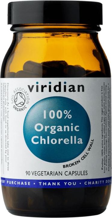 Viridian Nutrition Chlorella 90 kapslí Organic