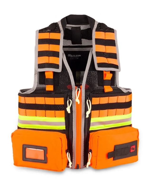 Elite Bags E-VEST’S Vesta pro záchranáře S/M Barva: Oranžová