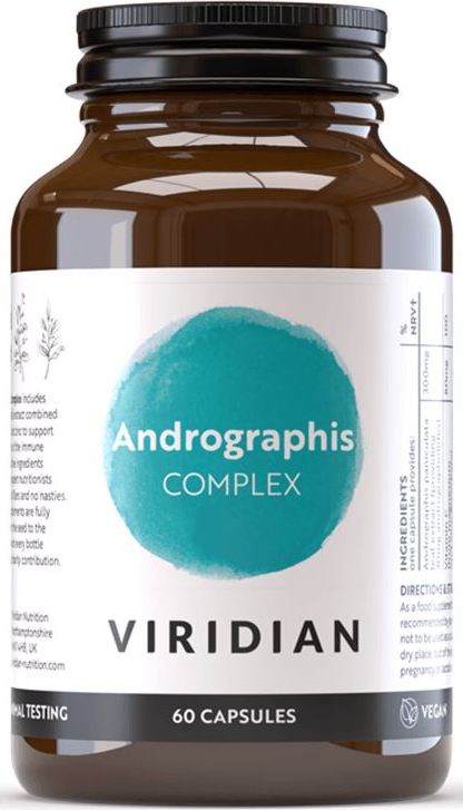 Viridian Nutrition Andrographis Complex 60 kapslí