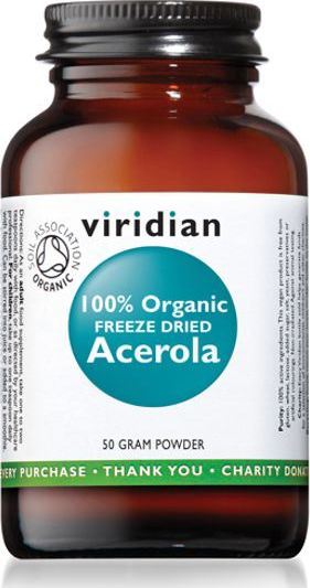 Organic Acerola - 50g (Viridian)