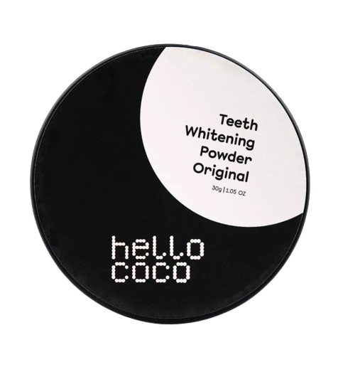 hello coco Aktivní uhlí pro bělení zubů Original, 30 g