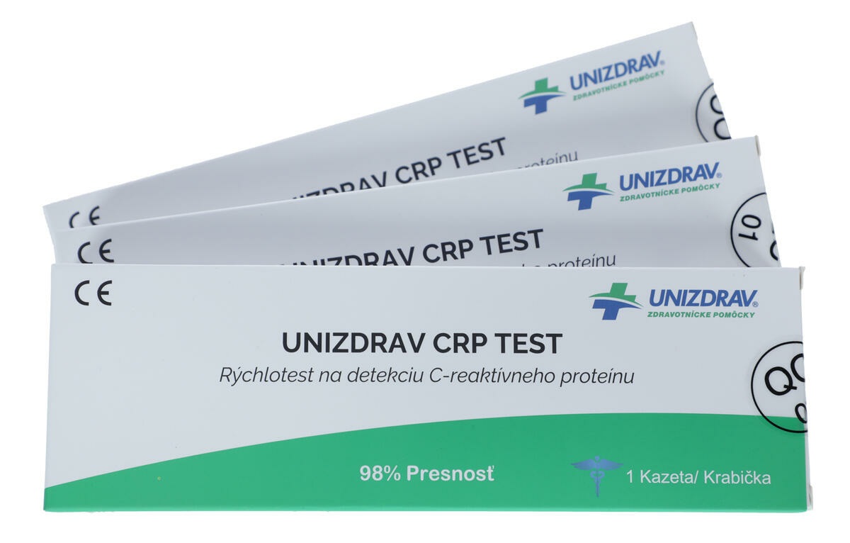 1x CRP test UNIZDRAV profesionální