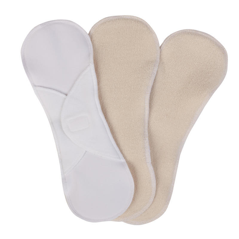 Bamboolik Látkové menstruační vložky z biobavlny denní SZ, sada 3 ks