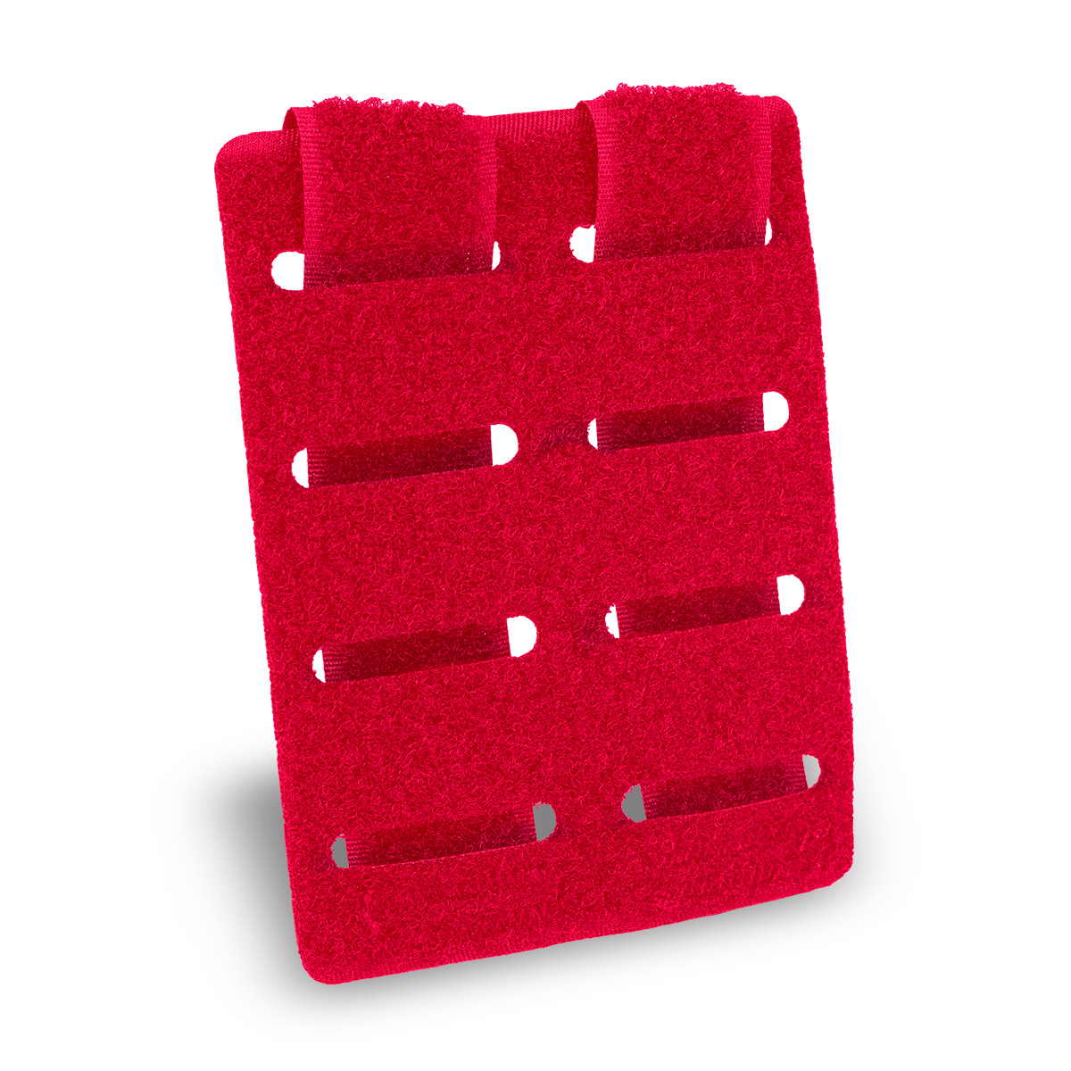 Elite Bags MMP Modulární panel Molle, S, 8cm x 11cm Barva: Červená