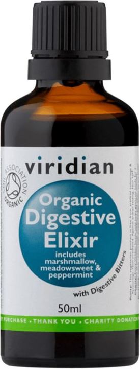 Viridian Nutrition Digestive Elixir 50ml Organic (Elixír pro zažívání)