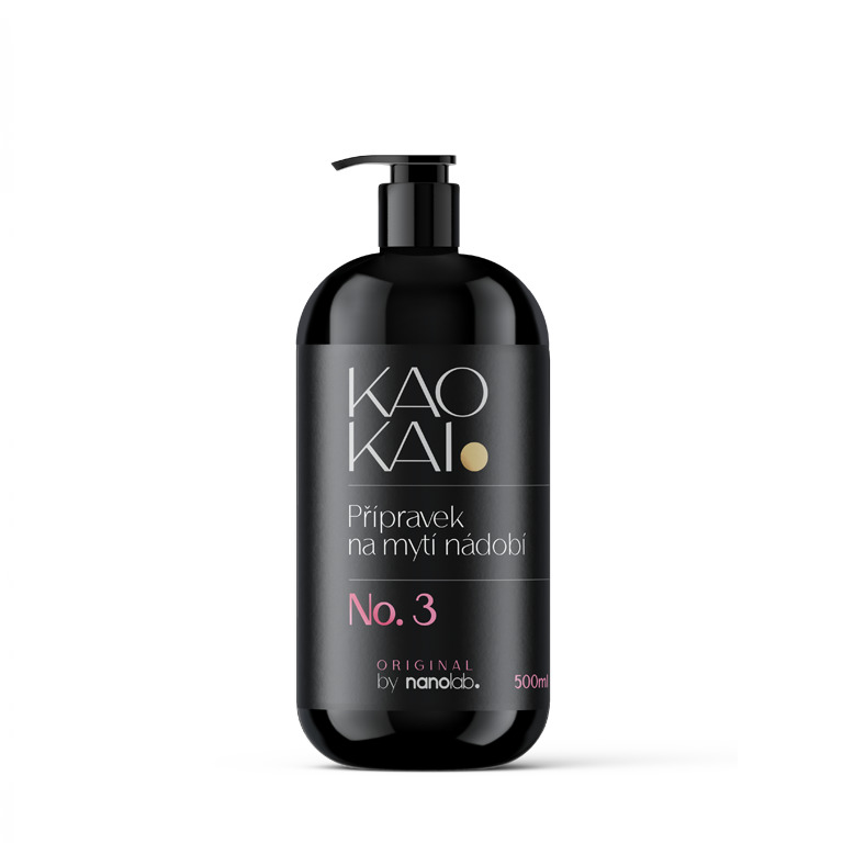 Nanolab KAO KAI. Přípravek na mytí nádobí No. 3 Objem: 500 ml
