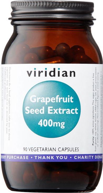 Viridian Nutrition Viridian Grapefruit Seed Extract 400 mg, 90 ks