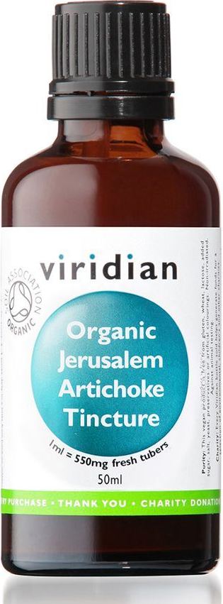 Viridian Nutrition Jerusalem Artichoke Tincture 50ml Organic