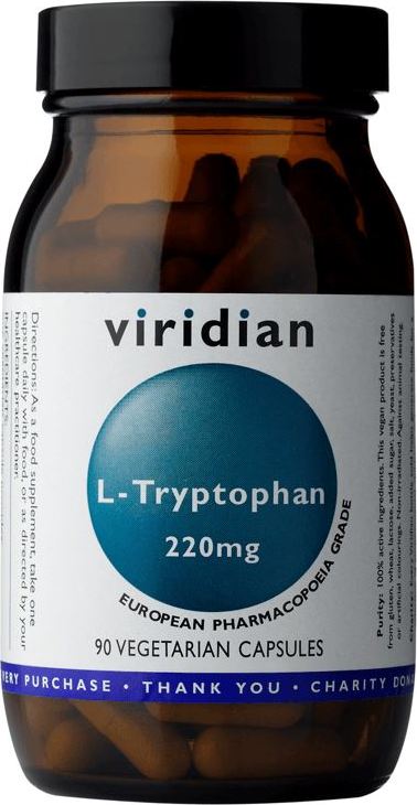 Viridian Nutrition L-Tryptophan 220mg 90 kapslí