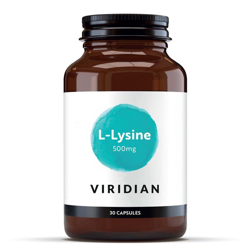 Viridian Nutrition Viridian L-Lysine, 30 kapslí Varianta: L-Lysine 30 kapslí SK