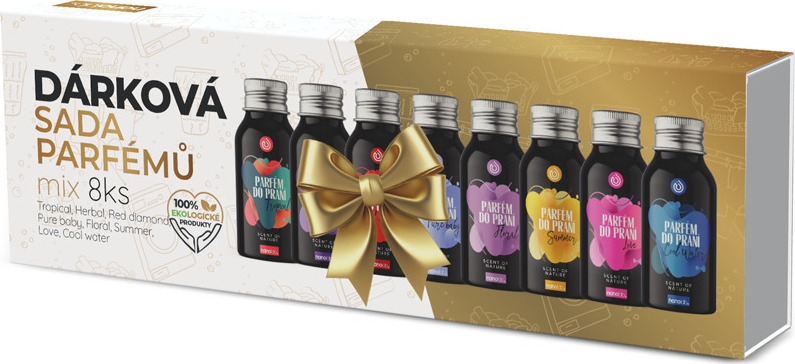 Nanolab Dárková sada Parfémů do praní 8 ks