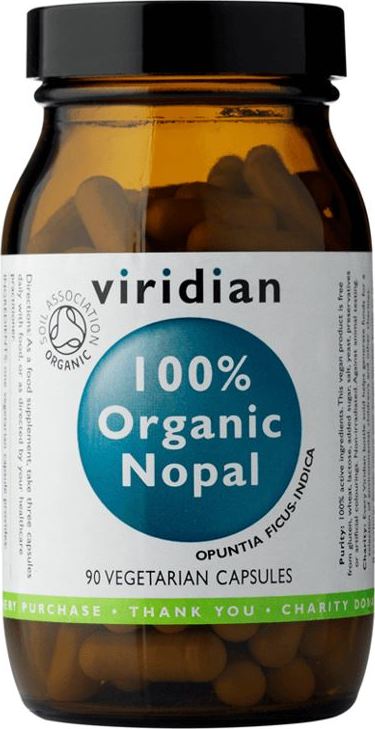 Viridian Nutrition Nopal 90 kapslí Organic