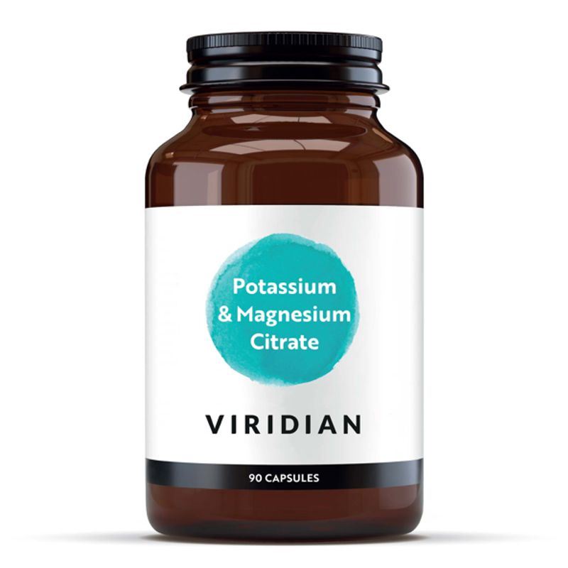 Viridian Nutrition Viridian Potassium Magnesium Citrate 90 kapslí