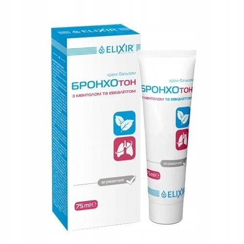 Elixir Krém Bronchoton s mentolem a eukalyptem, 75ml
