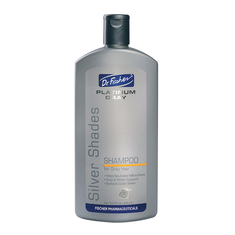 Dr. Fischer Šampon na šedivé vlasy Platinum Gray, 400ml